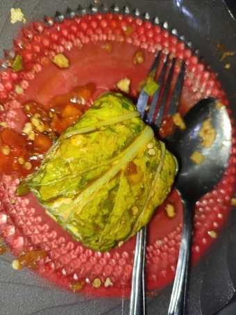 Cara Mudah Membikin Resep SAWI GULUNG ISI TAHU (DIET PROGAM) yang Sempurna Anti Ribet, Mantap Sekali