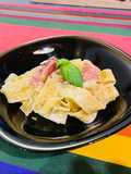 Pappardelle allo speck