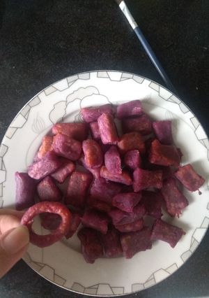 Hình của món Khoai chiên giòn.