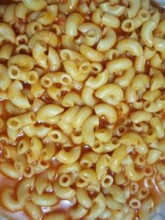 صورة لوصفة معكرونة حارة