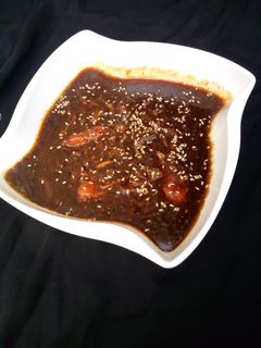 Teriyaki chicken souce ainihin hoton girkin