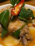 Red Curry Chicken with Pickled Bamboo Shoots