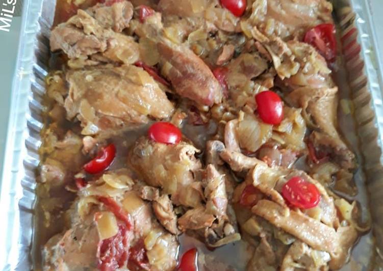 Resep Paha Ayam Masak Gurih Lezat