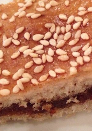 صورة لوصفة طريقة عمل فطيرة تمر