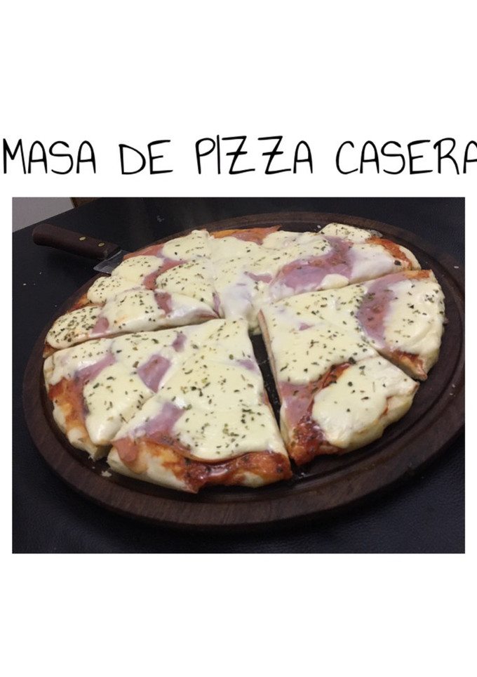 Una foto de Masa de pizza casera
