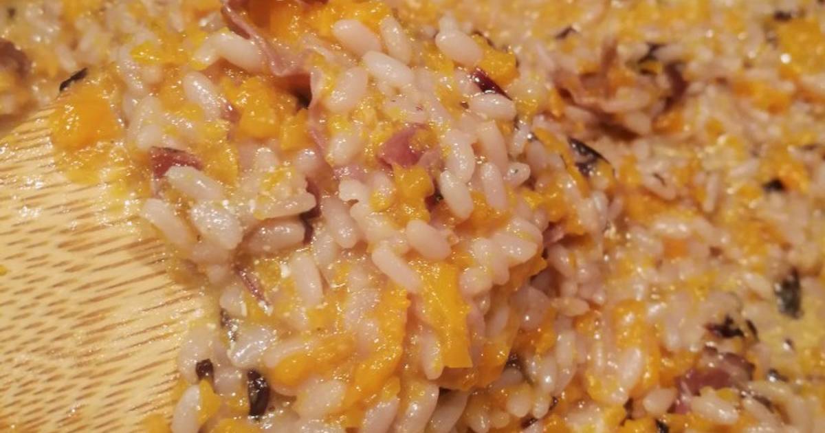 Ricetta Risotto con zucca, radicchio e speck di silvia lamera Cookpad