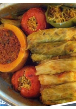 صورة لوصفة طريقة عمل محاشي خضار