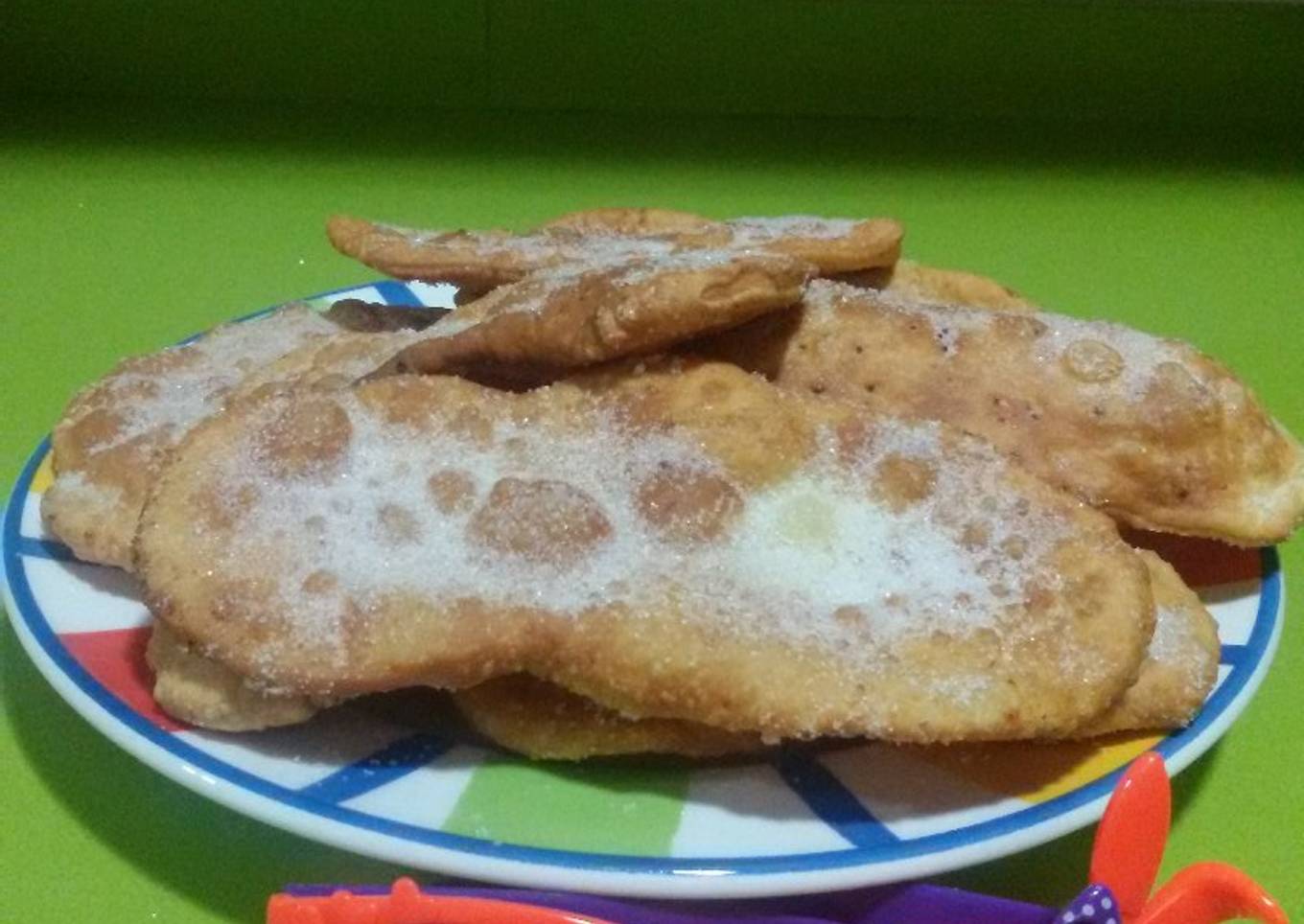 Orejas de Carnaval con Thermomix