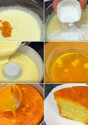 Una foto de Queque de naranja