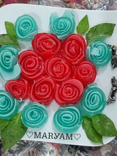 عکسی از دستور ژله بستنی رولی❤