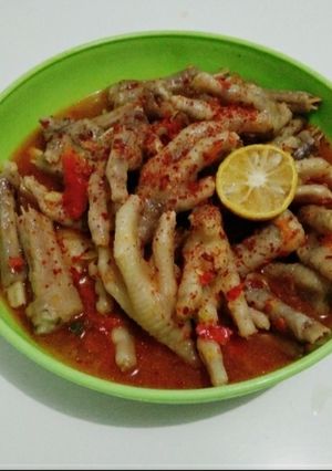 Foto resep Ceker pedas
