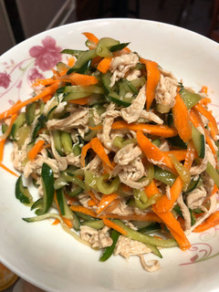 涼拌雞絲 的食譜成品照片