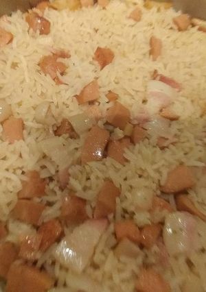 Una foto de Arroz charro