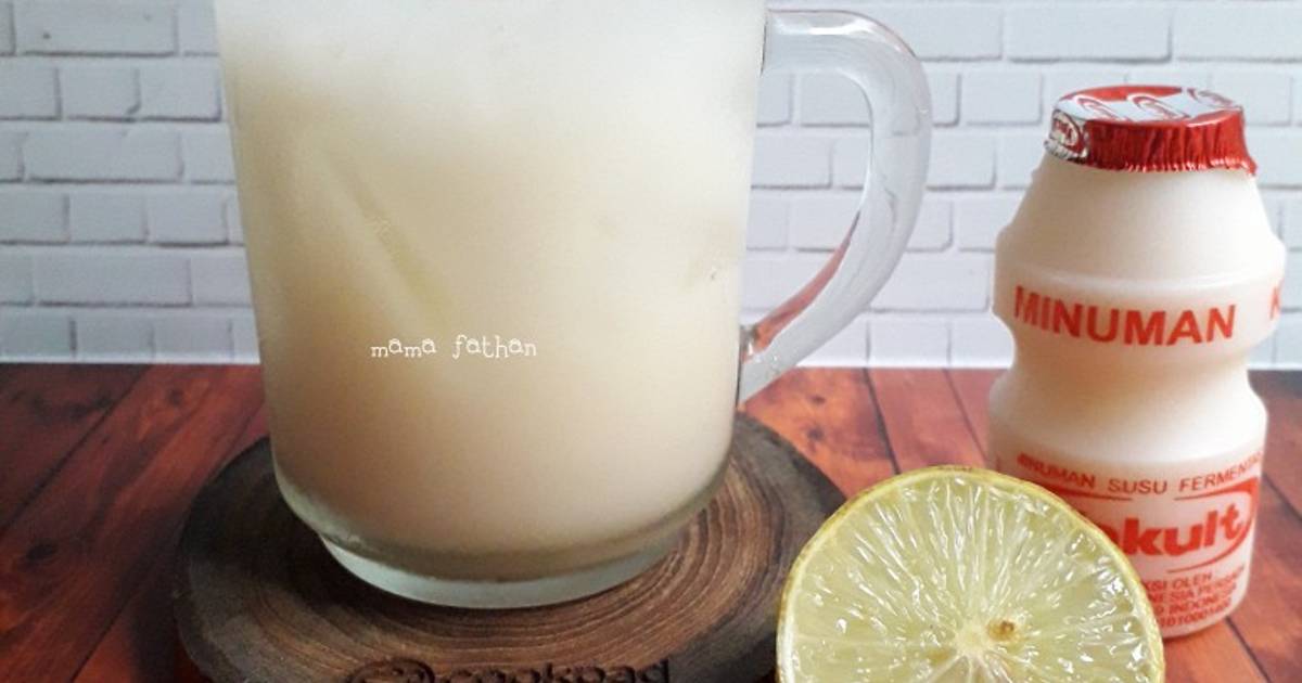 Resep 🍋Yakult lemonade🍋 oleh Mama fathan Cookpad