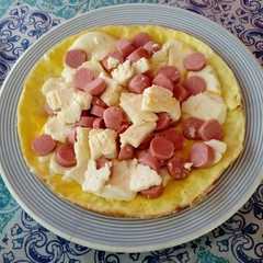 A picture of Omelette abierto.
