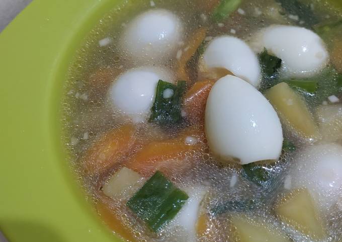 Sop Telor Puyuh