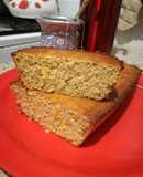 Budín de Naranja y Miel, sin harina