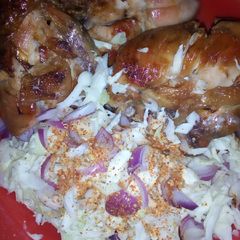 A picture of Baked chicken.