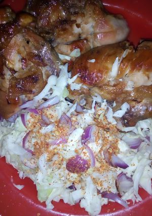 A picture of Baked chicken.