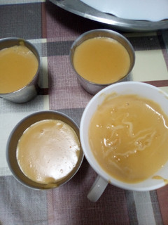 Una foto de Flan de caramelo