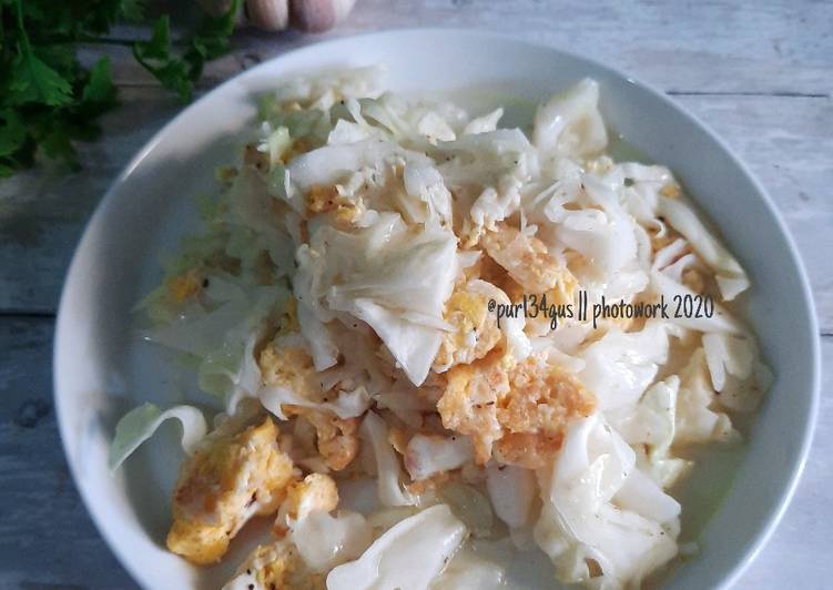 Resep Orak Arik Telur Kol yang Lezat Sekali