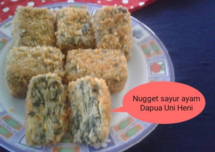 Resep Nugget sayur ayam 🌿🐔, Enak