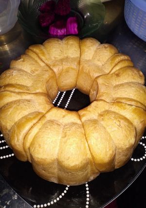 Foto resep Roti sobek kukus isi cokelat