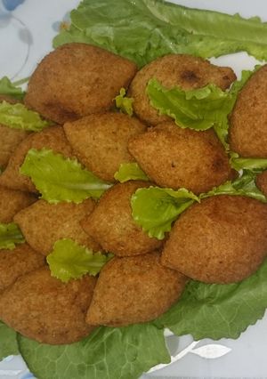 صورة لوصفة الكبة المقلية