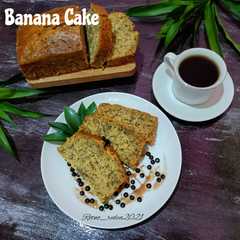 รูปของ Banana cake simple