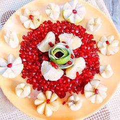 A picture of Mix friuts chaat.