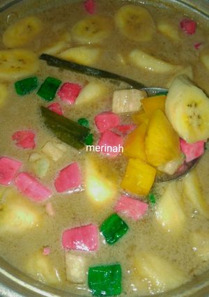 Foto resep Kolak Ubi pisang dan pacar cina