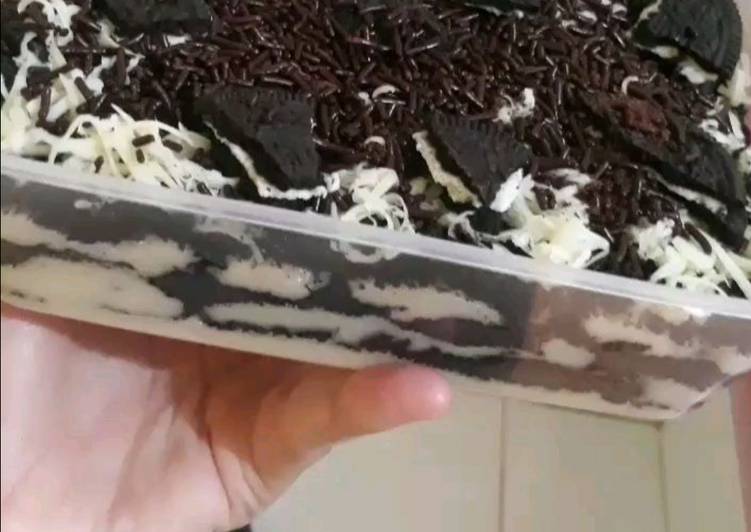 Langkah Mudah untuk Menyiapkan Cream cheese oreo Anti Gagal