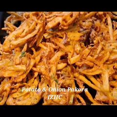 🥘🫕Potato and Onion Pakora🫕🥘 A picture of 🥘🫕Potato and Onion Pakora🫕🥘.