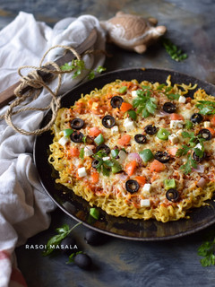 A picture of Pizza maggi.