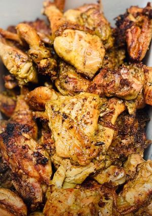 Grilled chicken ainihin hoton girkin