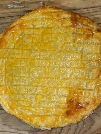 Cara Buat Mushroom Chicken Pie Irit Untuk Jualan