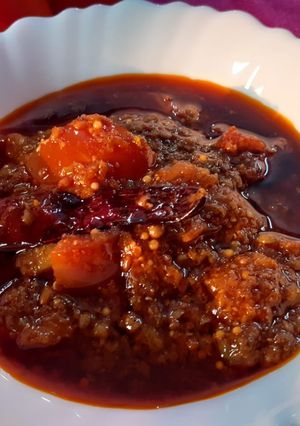 A picture of Spicy Tomato Pickle.