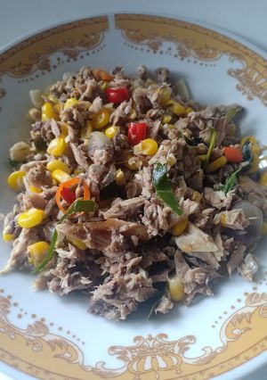 Foto resep Pampis tongkol simpel