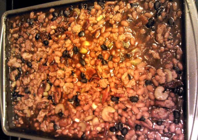 Recipe of Speedy Baked beans w/turkey &amp; bacon