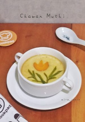 Foto resep Silky Chawan Mushi (Japanese Steamed Egg)