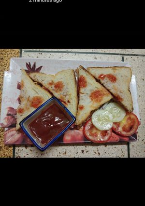 A picture of Veg sandwich.