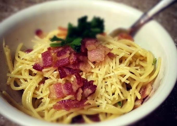 Recipe of Perfect Spaghetti Carbonara