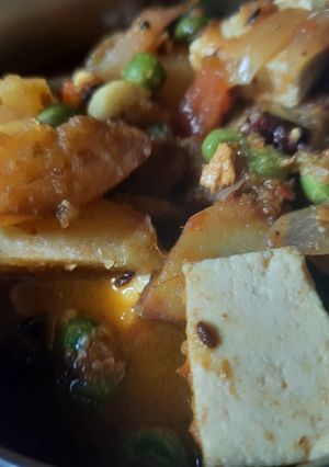 পনির কারি (paneer curry recipe in Bengali) রেসিপির প্রধান ছবি