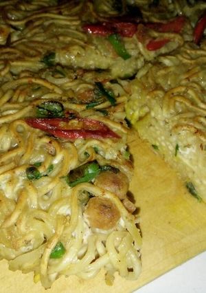 Foto resep Martabak Mie with teflon so simple beautifull and Yummy