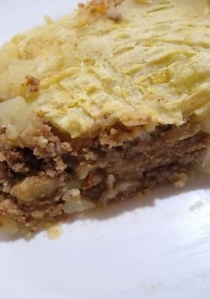 A picture of Potato pie.