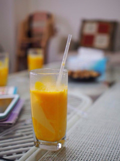 A picture of Mango Lassi.