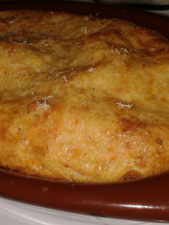 Una foto de Pastel de migas y zanahorias