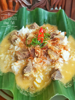 Foto resep Nasi Gandul khas Pati Jawa Tengah