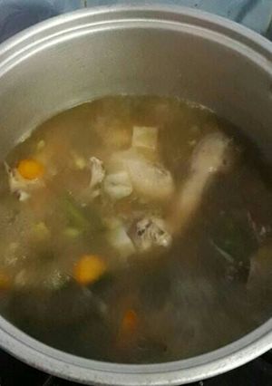 Foto resep Sop Ayam Sayur Tsunami😆