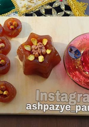 عکسی از دستور حلوا بحرینی 🌸